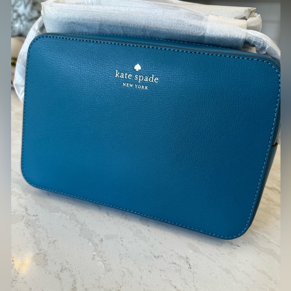 kate spade Handbags - Brand new in packaging Kate Spade bag.  Peacock Blue.